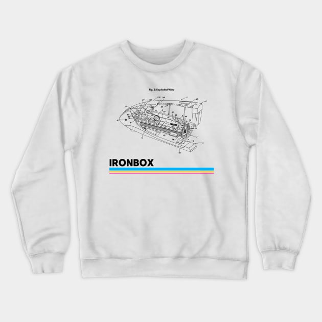 Design of Ironbox Crewneck Sweatshirt by ForEngineer